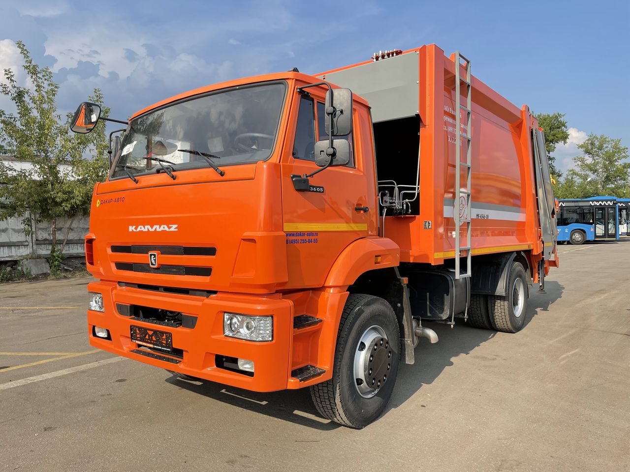 КАМАЗ 53605-48 (20т) МУЗОРОВОЗ РАРЗ МК-4546-06 (18м³)